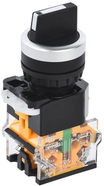 Переключатель D8-20X33 3 положения "I-0-II" Короткая поворотная ручк  BSW30-20X33-4-24-2-K02 в каталоге ЮгКабель