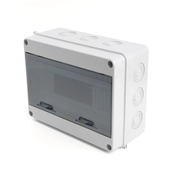 Щит настен. 12 мод. (255х109х198) IP65 серый с прозрачной дверцей EBX50-1/12-65 39191 в каталоге ЮгКабель