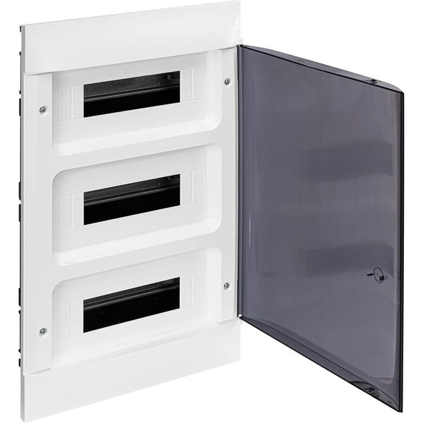 Щит встр. 24 мод. (385х328х103) IP40 с прозрачной дверцей Practibox S 135552 в каталоге ЮгКабель