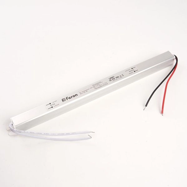 Блок питания к светодиодной ленте 220/24V  36W IP20 LB001 ультратонкий (283х18х18) 48012 Блок питания к светодиодной ленте 220/24V  36W IP20 LB001 ультратонкий (283х18х18) 48012 в каталоге ЮгКабель