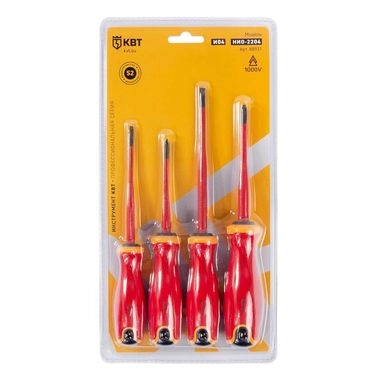 Набор диэлектр. отверток "Слим" НИО-2204 88931 в каталоге ЮгКабель