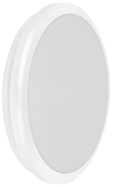 Светильник светодиодный 12W 4000К 900Лм 200-240V IP54 (белый круг) ДПБ 3001 d220 LDPB0-3001-12-4000-K01 в каталоге ЮгКабель