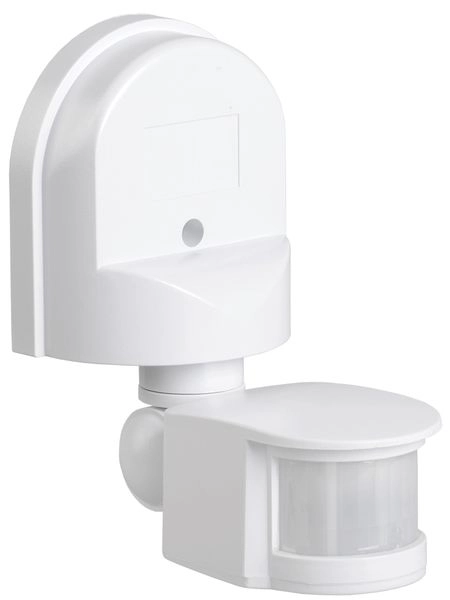 Датчик движения белый, макс. нагрузка 1100Вт, угол обзора 180°, дальность 12м IP44 (ДД 008) LDD10-008-1100-001 в каталоге ЮгКабель