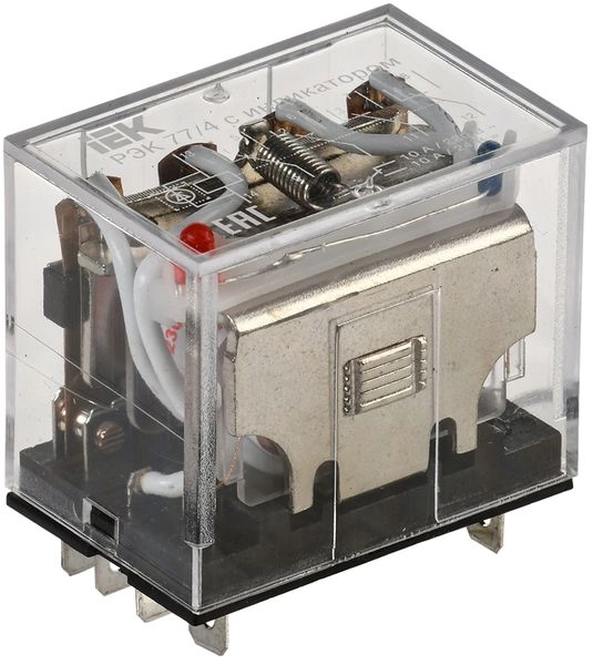 Реле РЭК77/4(LY4) с индикацией 10А 230В АC RRP10-4-10-220A-LED Реле РЭК77/4(LY4) с индикацией 10А 230В АC RRP10-4-10-220A-LED в каталоге ЮгКабель