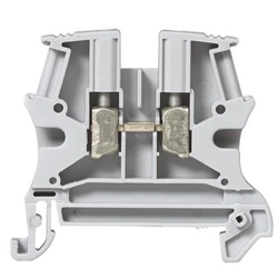 Зажим на DIN-рейку 10 мм2 70А серый  37163 в каталоге ЮгКабель