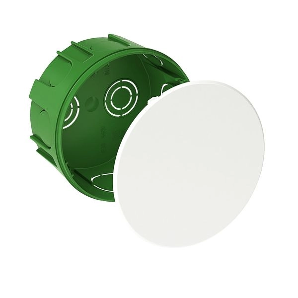 Коробка разветвительная СП d100х50 для сплошных стен (зеленый) IMT35121 Коробка разветвительная СП d100х50 для сплошных стен (зеленый) IMT35121 в каталоге ЮгКабель