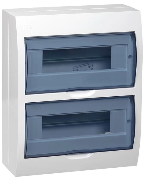 Щит настен. 24 мод. (327х270х102) IP40 белый (ЩРН-П-24) MKP12-N-24-40-10 в каталоге ЮгКабель