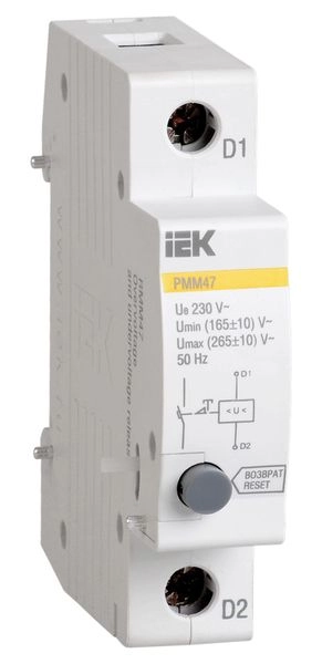 Расцепитель миним. макс. напряжения  РММ47 MVA01D-RMM Расцепитель миним. макс. напряжения  РММ47 MVA01D-RMM в каталоге ЮгКабель