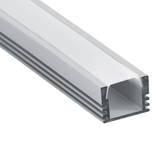 Профиль для LED-ленты накладной 2000х16х12 серебро (2 заглушки, экран, 4 крепежа) CAB261 10266 Профиль для LED-ленты накладной 2000х16х12 серебро (2 заглушки, экран, 4 крепежа) CAB261 10266 в каталоге ЮгКабель