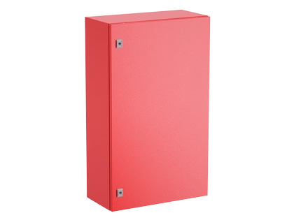 Навесной металлический шкаф ST   200 х 300 х 150мм, цвет RAL3000, IP65, с монт. панелью RAMblock R5ST0231-RAL3000 в каталоге ЮгКабель