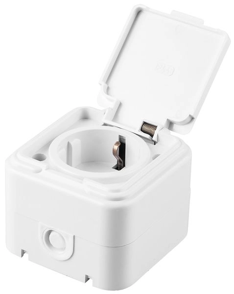 Розетка ОП 1-м с з/к IP44 (белый) RA 16-211-Б Брест 32740 в каталоге ЮгКабель