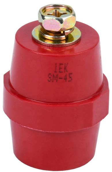 Изолятор SM45 (М8) силовой с болтом YIS11-45-14-B в каталоге ЮгКабель