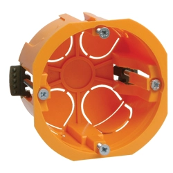 Коробка установочная СП d68х45 для г/к (оранжевый) GE40022 Коробка установочная СП d68х45 для г/к (оранжевый) GE40022 в каталоге ЮгКабель