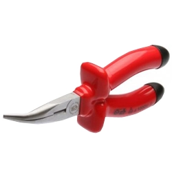 Тонкогубцы 160 мм изогнутые диэлектрические серии ЭКСПЕРТ 70357 в каталоге ЮгКабель