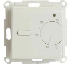 Терморегулятор механический для теплого пола (механизм) 250В 3500Вт Катрин GLS00-7117-01 белый 49740 в каталоге ЮгКабель