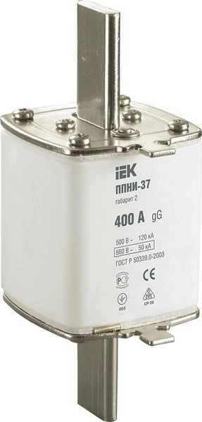 Предохранитель ППНИ-37 400А габ. 2  DPP40-400 Предохранитель ППНИ-37 400А габ. 2  DPP40-400 в каталоге ЮгКабель