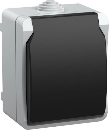 Розетка ОП 1-м з/к для открытой установки IP54 белый ФОРС ERS12-K01-16-54-DC в каталоге ЮгКабель