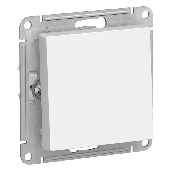 Выключатель СП 1-м кнопочный механизм (белый) Atlas ATN000115 в каталоге ЮгКабель