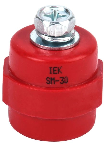 Изолятор SM30 (М8) силовой с болтом YIS11-30-08-B Изолятор SM30 (М8) силовой с болтом YIS11-30-08-B в каталоге ЮгКабель