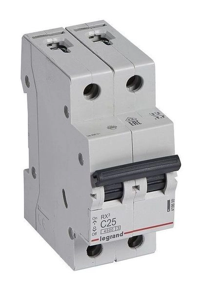 Выкл. автомат. 2Р С25А 4,5кА (RX3) 419699 Выкл. автомат. 2Р С25А 4,5кА (RX3) 419699 в каталоге ЮгКабель