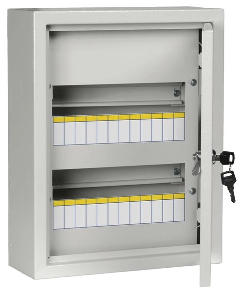 Щит настен. 24 мод. (395х310х120) IP31 ЩРН-24 серый TITAN 3 MKM14-N-24-31-Z Щит настен. 24 мод. (395х310х120) IP31 ЩРН-24 серый TITAN 3 MKM14-N-24-31-Z в каталоге ЮгКабель