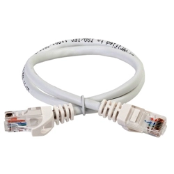 Патч-корд UTP 4р cat.5е PVC  (0,5м) белый PC08-C5EU-05M Патч-корд UTP 4р cat.5е PVC  (0,5м) белый PC08-C5EU-05M в каталоге ЮгКабель