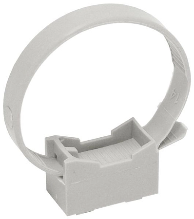 Держатель для труб d32-63 мм со стяжкой серый CFF2 CTA10MP-CFF263-K41-100