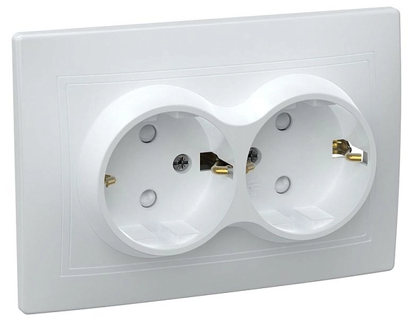 Розетка СП 2-м с з/к с з/ш в сборе (белый) Кварта ERK21-K01-16-DM Розетка СП 2-м с з/к с з/ш в сборе (белый) Кварта ERK21-K01-16-DM в каталоге ЮгКабель