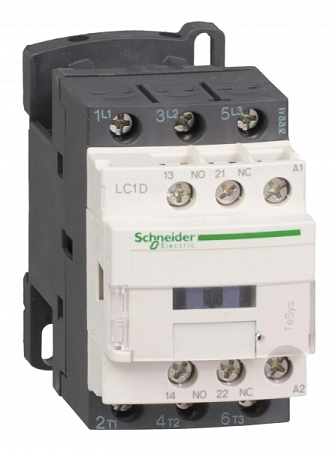 КОНТАКТОР.3Р,18A,НО НЗ,220V50ГЦ.КОЛЬЦ LC1D186M7