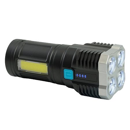 фонарь переносной светодиодный аккумуляторный 5w 4led, usb ip44, пластик, th2409 50*50*140 48789 - купить по низким ценам в Краснодаре Фонарь переносной светодиодный аккумуляторный 5W 4LED, USB IP44, пластик, TH2409 50*50*140 48789 - купить по низкой цене в Краснодаре | ЮгКабель