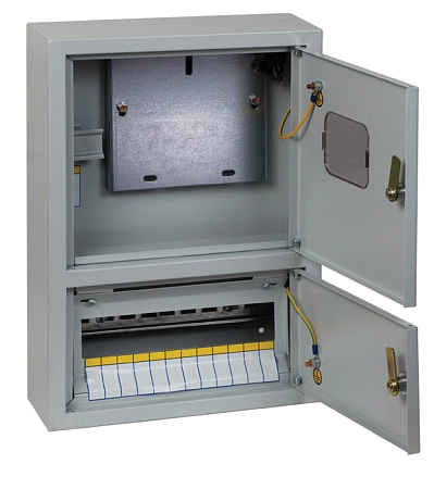 Щит ЩУРН-1ф-14зо (450х310х120) две верт., двери УХЛ3 IP31 "БУР" mb23-1/14i