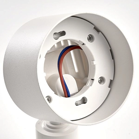 Светильник трековый под лампу GX53 15W 220V  AL159 (белый) 80х80х105 41366 - купить по низкой цене в Краснодаре | ЮгКабель