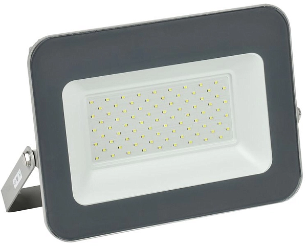Прожектор светодиодный 70W/220-240V 6500К 6300Лм IP65 (СДО07-70) 250х212х23 серый LPDO701-70-K03 Прожектор светодиодный 70W/220-240V 6500К 6300Лм IP65 (СДО07-70) 250х212х23 серый LPDO701-70-K03 в каталоге ЮгКабель