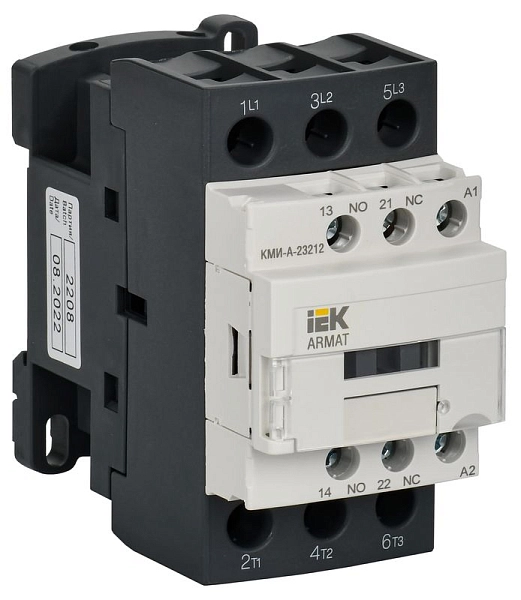 Контактор 32А 220В без реле 1НО 1НЗ (КМИ-А-23212 LC1D) ARMAT AR-ACC-21-032-230-11 Контактор 32А 220В без реле 1НО 1НЗ (КМИ-А-23212 LC1D) ARMAT AR-ACC-21-032-230-11 в каталоге ЮгКабель