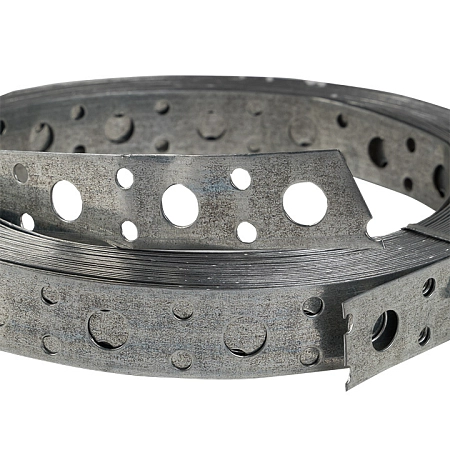 Лента монтажная перфорированная прямая 20х0,55 (25 м) EKF lpmp20x0.55-25 - купить по низкой цене в Краснодаре | ЮгКабель