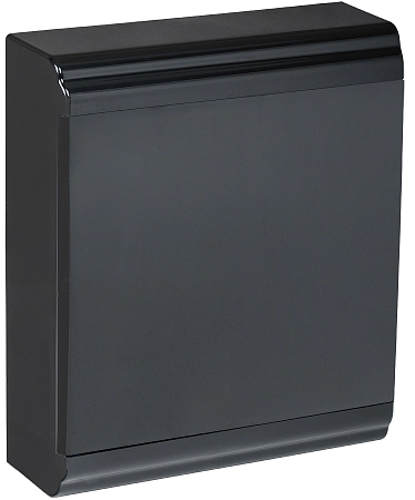 Щит настен. 24 мод. (340х290х100) IP41 черный (ЩРН-П-24) PRIME MKP13-N-01-24-41-K02