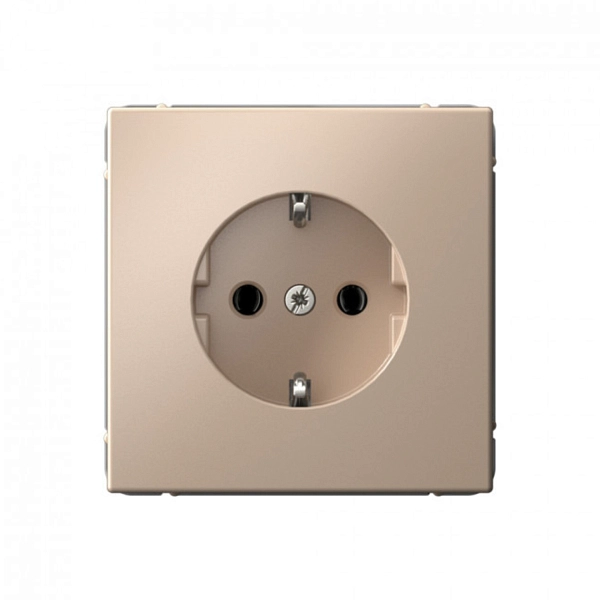 Розетка СП 1-м с з/к с быстрозажим. клем. механизм песочный ARTGALLERY GAL001243S в каталоге ЮгКабель