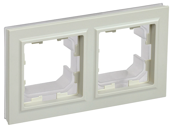 BRITE Рамка 2-мест. IP44 РУ-2-БрКр-44 беж. IEK BR-M22-44-K10 в каталоге ЮгКабель