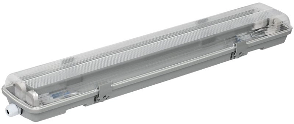 Светильник под LED лампу 2хT8 G13 (  660х125х70) IP65 ДСП 2102 LDSP0-2101-2X060-K01 Светильник под LED лампу 2хT8 G13 (  660х125х70) IP65 ДСП 2102 LDSP0-2101-2X060-K01 в каталоге ЮгКабель