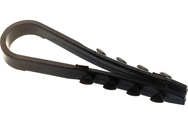 Дюбель-хомут  5-10 (нейлон) черный (100 шт) РосДюбель в каталоге ЮгКабель