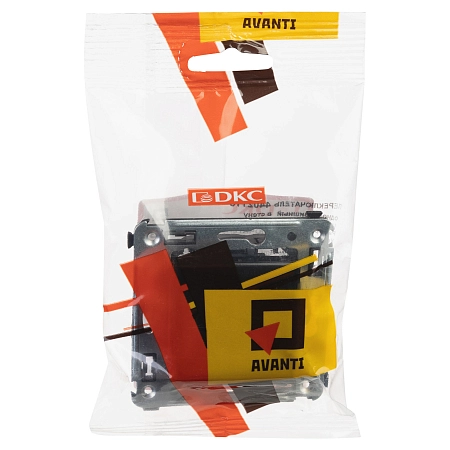 Переключатель одноклавишный в стену, "Avanti", "Черный квадрат" 4402113 в наличии по выгодной цене. Краснодар. ЮГКАБЕЛЬ.