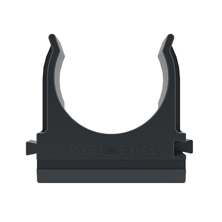 Держатель для труб d25 мм, черный 51025N - купить по низкой цене в Краснодаре | ЮгКабель