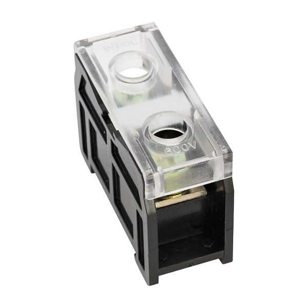 Блок зажимов 25 мм2    90A 1 клеммная пара на DIN-рейку БЗД-1 EKF PROxima bzd-25001 в каталоге ЮгКабель