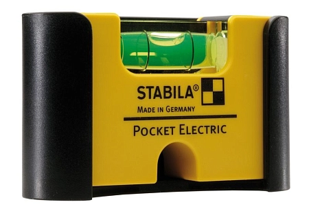 Уровень тип Pocket Electric (1гориз., точн. 1мм/м) с чехлом на пояс на блистере 18115