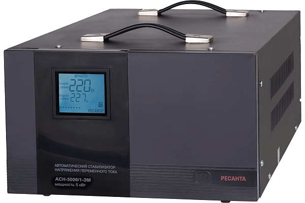 Стабилизатор 1-ф.   5000 ВА Uвх=140-260В (ШхГхВ 325х395х183) э/м АСН-5000/1-ЭМ 63/1/6 Стабилизатор 1-ф.   5000 ВА Uвх=140-260В (ШхГхВ 325х395х183) э/м АСН-5000/1-ЭМ 63/1/6 в каталоге ЮгКабель