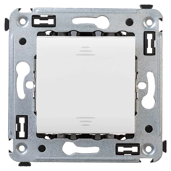 Выключатель одноклавишный в стену, "Avanti", "Белое облако" 4400103 в каталоге ЮгКабель