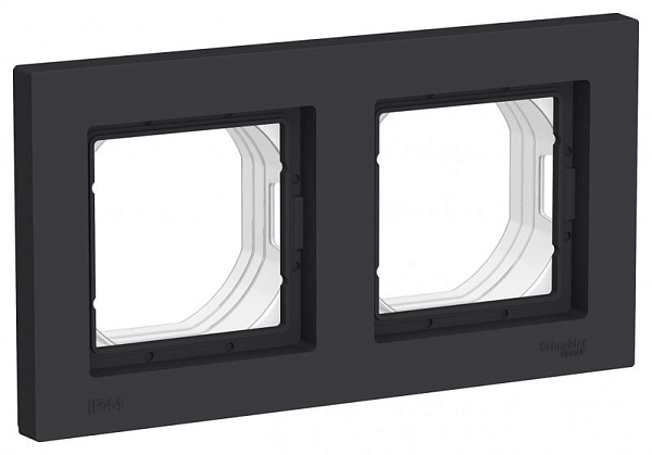 Рамка 2-местная Aqua IP44 КАРБОН ATN441002 Рамка 2-местная Aqua IP44 КАРБОН ATN441002 в каталоге ЮгКабель
