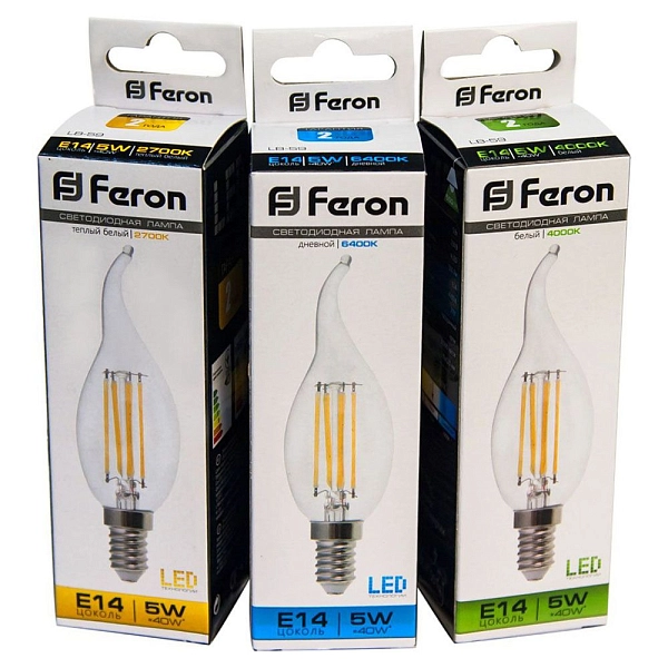 Лампа светодиод. LED 5W 4000К 550Лм Е14 30т.ч. C35T (121х35) (аналог 40W) свеча на ветру LB-59 25576 Лампа светодиод. LED 5W 4000К 550Лм Е14 30т.ч. C35T (121х35) (аналог 40W) свеча на ветру LB-59 25576 в каталоге ЮгКабель