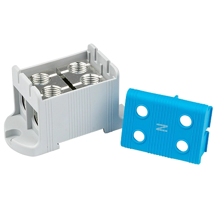 Клемма 2Р 16-95 кв.мм. КВС  , синяя EKF PROxima plc-kvs2-16-95-blue - купить по низкой цене в Краснодаре | ЮгКабель
