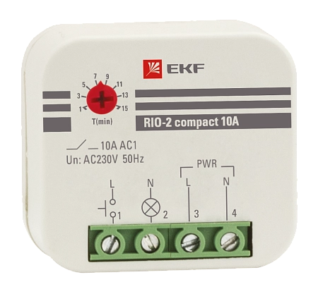 Импульсное реле RIO-2 compact 10А EKF PROxima rio-2k-10